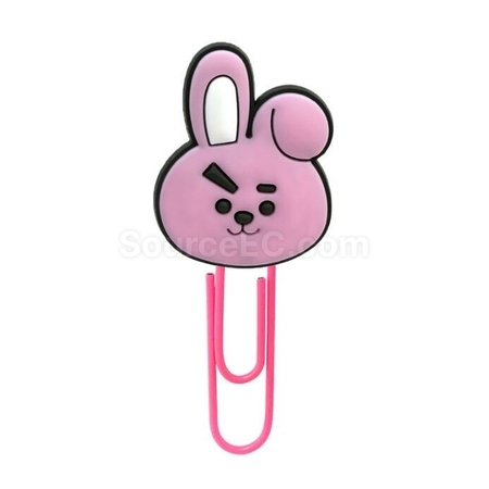 Customization PVC Soft Glue Paper Clip Promotional Products
