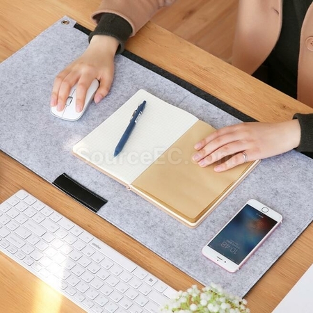 Customization Felt Multifunctional Double Layer Computer Desk Mat Promotional Products