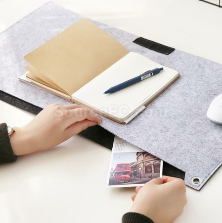 Customization Felt Multifunctional Double Layer Computer Desk Mat Promotional Products