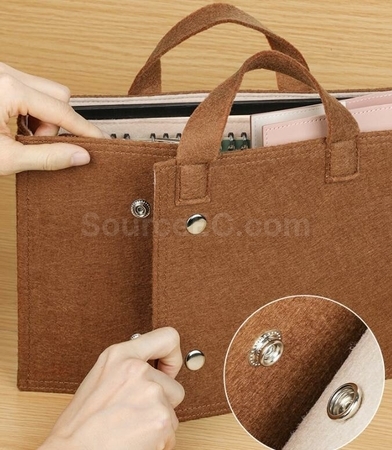 Customization Felt Folding Large Capacity Storage Bag Promotional Products