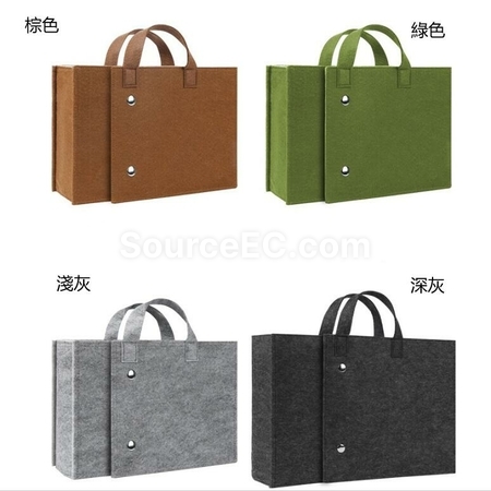Customization Felt Folding Large Capacity Storage Bag Promotional Products