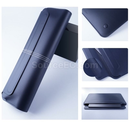 Customization PU Faux Leather Computer Storage Bag Promotional Products