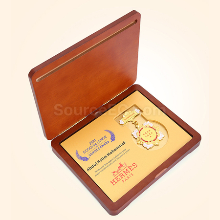 Customization Foldable Wooden Medal Promotional Products