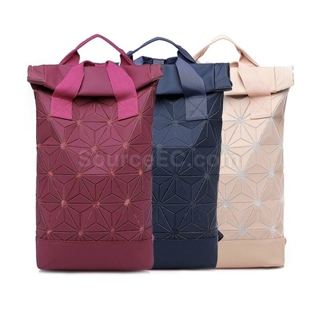 Customization Geometric Diamond Backpack Promotional Products