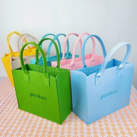 Customization Felt Large Capacity Tote Bag Promotional Products