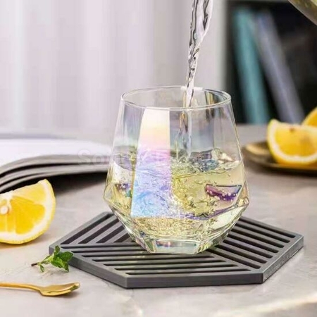 Customization Hexagonal Glass Promotional Products