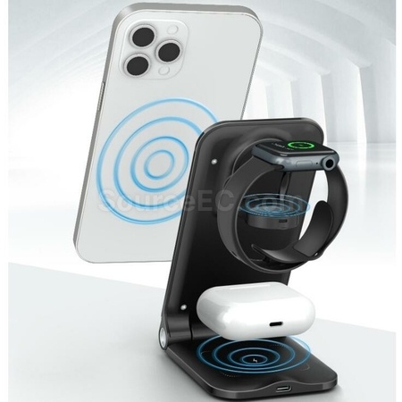Customization Vertical Mobile Phone Wireless Charging Stand Promotional Products