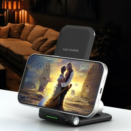 Customization Vertical Mobile Phone Wireless Charging Stand Promotional Products
