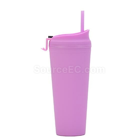 Customization Double-Layer Straw Cup Promotional Products