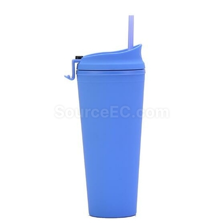 Customization Double-Layer Straw Cup Promotional Products