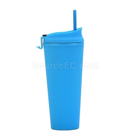 Customization Double-Layer Straw Cup Promotional Products