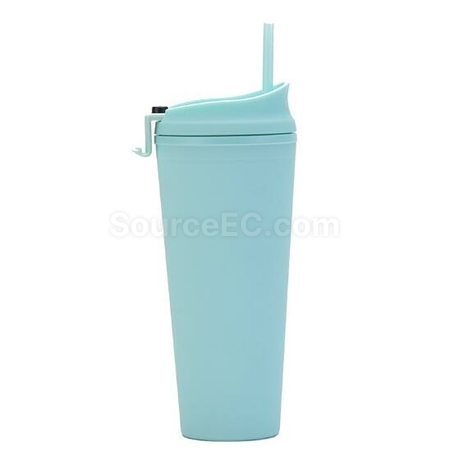 Customization Double-Layer Straw Cup Promotional Products