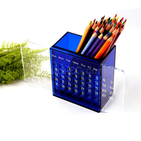 Customization Pen Holder With Calendar Promotional Products