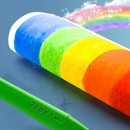 Customization 12/24/36 Colors Washable Crayon Promotional Products