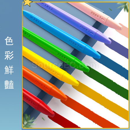 Customization 12/24/36 Colors Washable Crayon Promotional Products