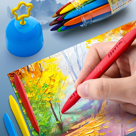 Customization 12/24/36 Colors Washable Crayon Promotional Products