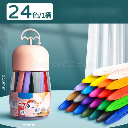 Customization 12/24/36 Colors Washable Crayon Promotional Products