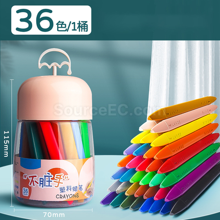 Customization 12/24/36 Colors Washable Crayon Promotional Products