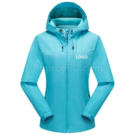 Customization Mountaineering Wind and Rain Hooded Jacket Promotional Products