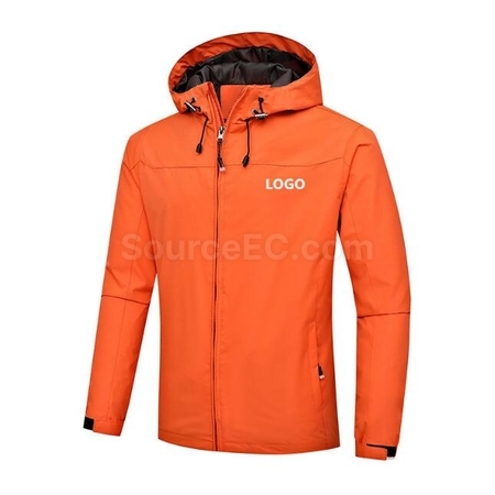 Customization Mountaineering Wind and Rain Hooded Jacket Promotional Products