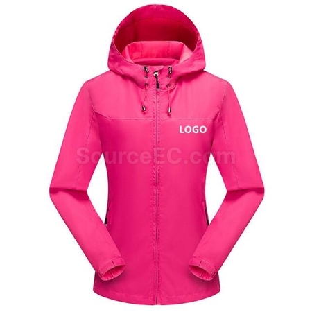 Customization Mountaineering Wind and Rain Hooded Jacket Promotional Products