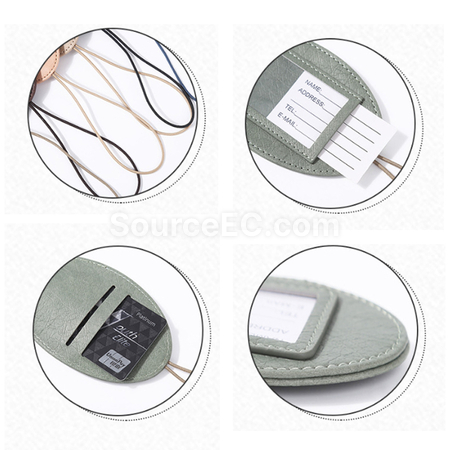 Customization PU Luggage Tag Promotional Products