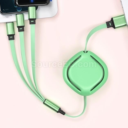 Customization Macaron One-To-Three Charging Cable Promotional Products