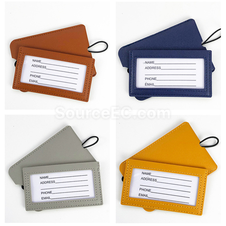 Customization PU Luggage Tag Promotional Products