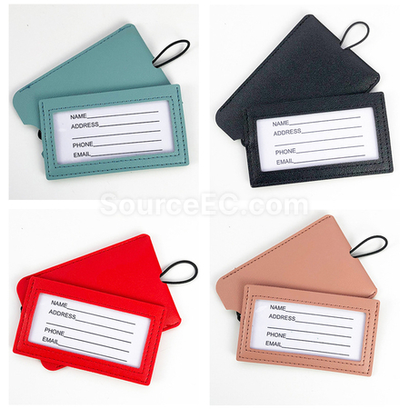 Customization PU Luggage Tag Promotional Products