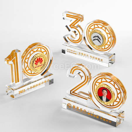 Customization Crystal Trophy Promotional Products