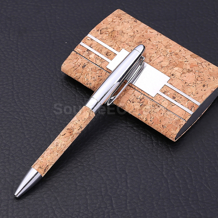Customization Card Holder + Pen Gift Set Promotional Products