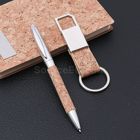 Customization Pen+Notebook+Key Chain Business Gift Set Promotional Products