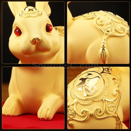 Customization Shajin Ruyi Rabbit Ornaments Promotional Products