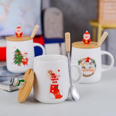Customization Christmas Cup Ceramic Cup Promotional Products