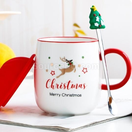 Customization Christmas Cup Ceramic Cup Promotional Products