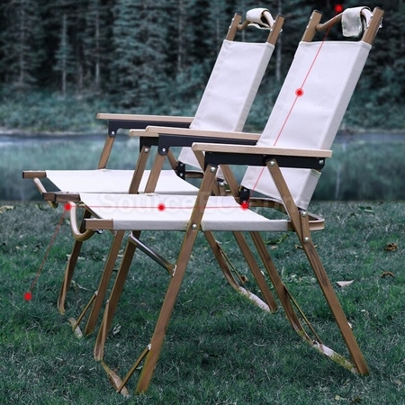 Customization Aluminum Alloy Folding Portable Outdoor Camping Chair Promotional Products