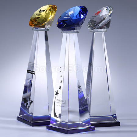 Customization Crystal Trophy Promotional Products