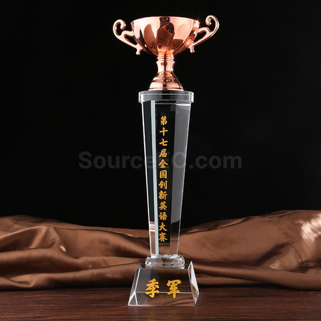 Customization Crystal Trophy Cup Promotional Products