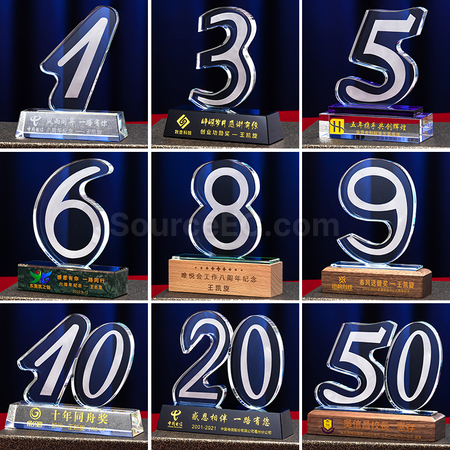 Customization Crystal Trophy Promotional Products