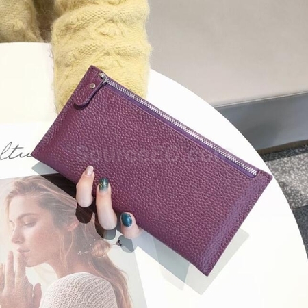 Customization Thin Leather Clutch Promotional Products