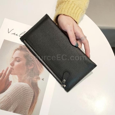 Customization Thin Leather Clutch Promotional Products