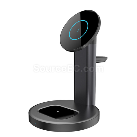 Customization Vertical Mobile Phone Wireless Charging Stand Promotional Products