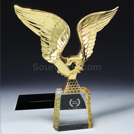 Customization Cooperation And Win-Win Metal Crystal Trophy Promotional Products