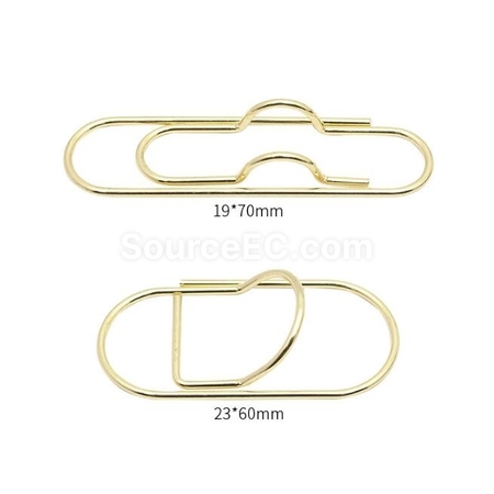 Customization Creative Notebook Paper Clip Fixed Pen Holder Promotional Products