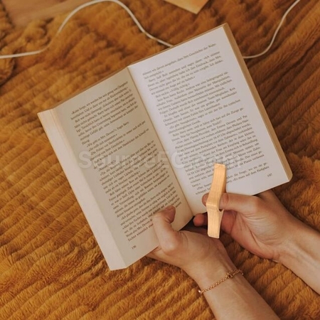 Customization One Hand Reading Wooden Thumb Bookmark Promotional Products