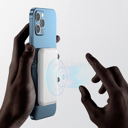 Customization Ultra-Thin Magnetic Wireless Power Bank Promotional Products