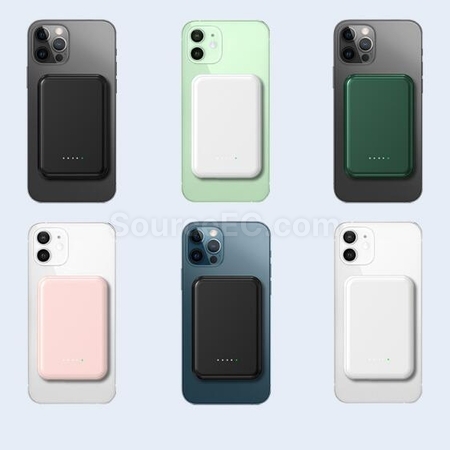 Customization Ultra-Thin Magnetic Wireless Power Bank Promotional Products
