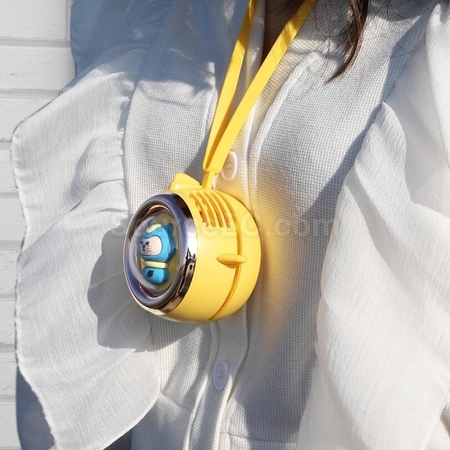 Customization Space Capsule Hanging Neck Mute Small Fan Promotional Products
