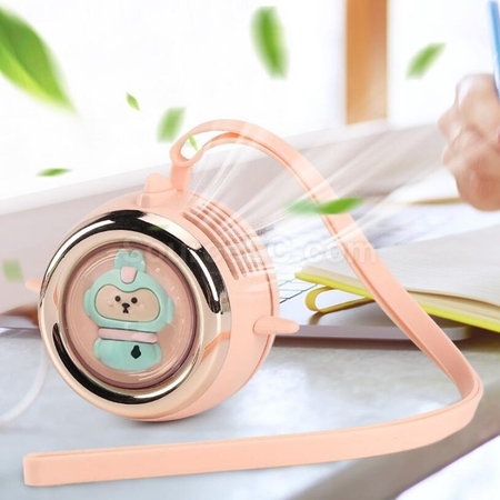 Customization Space Capsule Hanging Neck Mute Small Fan Promotional Products