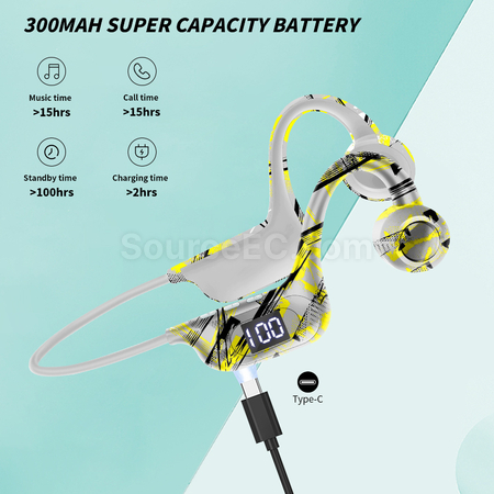 Customization Bone Conduction Sports Bluetooth Headphones Promotional Products